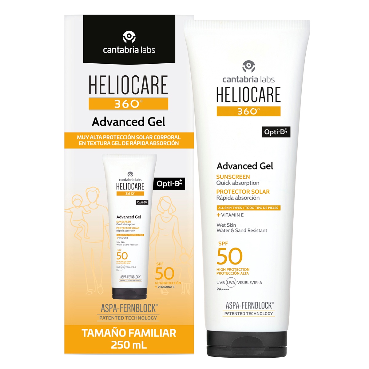 Heliocare 360° Advanced Gel Fps 50 250 Ml